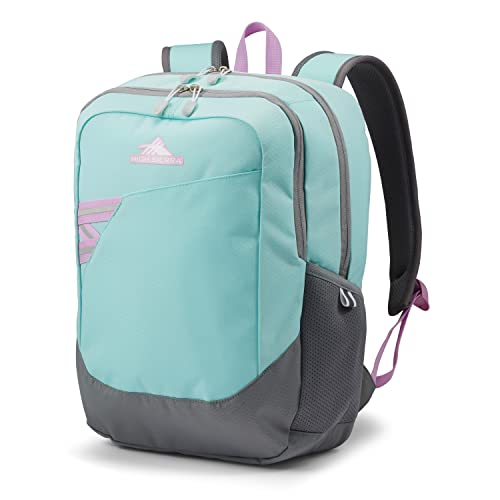 HIGH SIERRA ESSENTIAL BACKPACK, SKY BLUE/ICED LILAC, ONE SIZE - Brand New