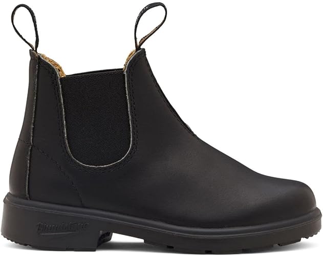 BLUNDSTONE CHILDREN'S BOOTS BLUNDSTONE CHEALSEA - SIZE: YOUTH 3 US - BLACK - Like New