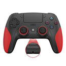 KAMYLORUS WIRELESS CONTROLLER FOR PS-5/PC, GAMING CONTROLLER - BLACK/RED - Like New