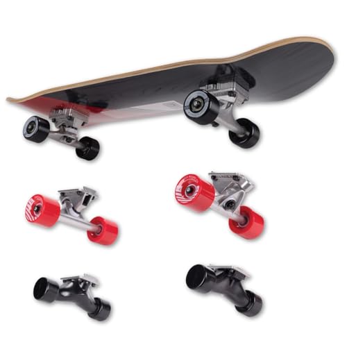 3-in-1 Skateboard Trick, Cruiser & Trainer Set, Slide & Ride Tech | 3-in-1 Red - Like New
