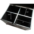 Harmony Audio Cases Quad Chamber Space DJ Lighting Universal Utility Road - Brand New