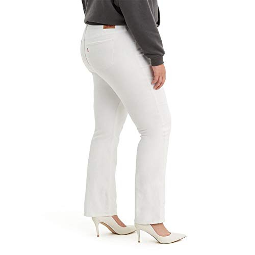 392500049 LEVI'S WOMEN'S STRAIGHT 505 JEANS SIZE: WOMEN 27X30 - SIMPLY WHITE - Brand New