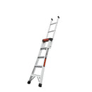 LITTLE GIANT LADDERS KOMBO PRO 5 FT. A FRAME 8 FT EXTENSION 14905-001 - GREY - Like New