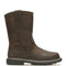WOLVERINE MENS FLOORHAND WATERPROOF 10" STEEL TOE WORK BOOT DARK BROWN SIZE 10.5 - Like New