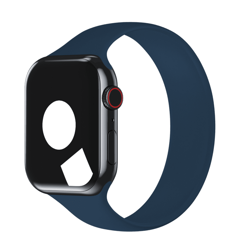 APPLE WATCH 41MM SOLO LOOP SIZE 5 - ABYSS BLUE - Like New