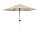 ASTELLA 9'RD CRANK OPEN TILTING MARKET UMBRELLA - ANTIQUE BEIGE - Scratch & Dent