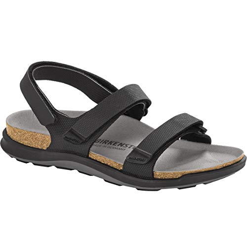 BIRKENSTOCK KALAHARI UNISEX NARROW SANDALS SIZE 5M, 7W - FUTURA BLACK Like New