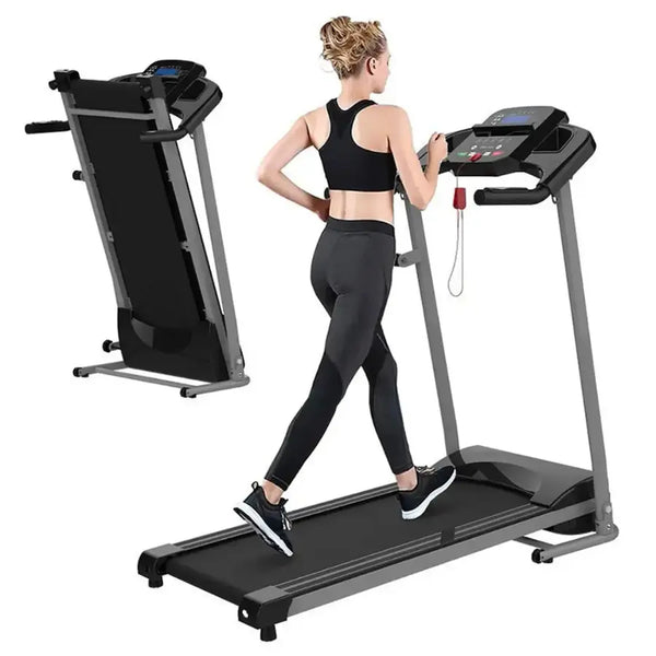 HUNKSTAR JK106 HOME ELECTRIC FOLDABLE TREADMILL - BLACK - Like New