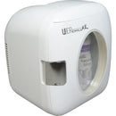 UBER APPLIANCE UBER CHILL XL 9 LITER 12-CAN RETRO PORTABLE MINI FRIDGE - WHITE - Like New