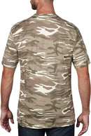 ANVIL 939 4.9OZ RINGSPUN CAMO TEE New