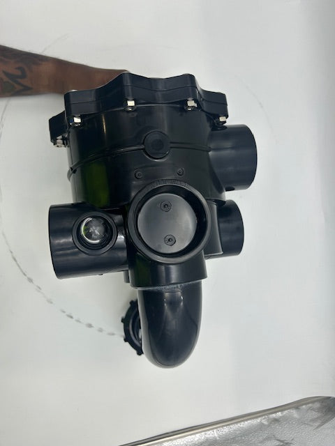 HAYWARD SP0715 MULTIPORT VALVE - BLACK - Like New