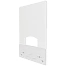 DEFLECTO MOUNTING SAFETY BARRIER POLYCARBONATE 2/CARTON PBCMPC3138P - CLEAR - Brand New
