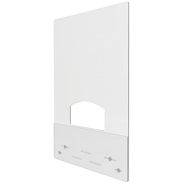 DEFLECTO MOUNTING SAFETY BARRIER POLYCARBONATE 2/CARTON PBCMPC3138P - CLEAR - Brand New