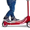 RADIO FLYER GROW WITH ME BEGINNER KIDS' KICK SCOOTER, 3 WHEELS - RED - Like New