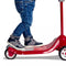 RADIO FLYER GROW WITH ME BEGINNER KIDS' KICK SCOOTER, 3 WHEELS - RED - Like New