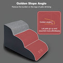 GALATÉE PET STAIRS, WASHABLE & ZIPPERED, HIGH DENSITY FOAM DOG - BLACK - Like New