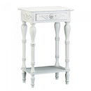 Carved TOP Accent Table B000QS5PEW - NEW - Brand New