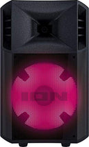 ION Audio POWERGLOW 10" 200W 2-Way PA Bluetooth Speaker B08JPRKLMF - Black - Brand New