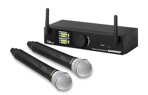 SAMSON CONCERT XD2 TWO CHANNEL DIGITAL WIRELESS HANDHELD SYSTEM - BLACK - Like New