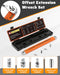 XKONE OFFSET EXTENSION WRENCH SET, 15.4" WRENCH WITH 1/4",3/8",1/2" SQUARE DRIVE - Like New