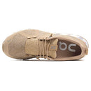 ON RUNNING CLOUD TERRY TEXTILE MEN'S LOW-TOP - SIZE US 7, EUR 10, UK 6.5 - DUNE - Like New