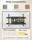 FORGING MOUNT LONG ARM TV MOUNT MOST 37-75 INCH TVS 30" LONG EXTENSION ARM - Like New