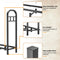 GREENER 4FT FIREWOOD RACK OUTDOOR - BLACK - Like New