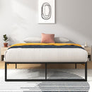 ZINUS LORELEI 14 INCH METAL PLATFORM BED FRAME QUEEN OLB-SMPB-14QS-BLK - BLACK - Like New