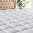 MATBEBY Full Size Mattress Pad Cooling Breathable Mattress Topper - White - Like New