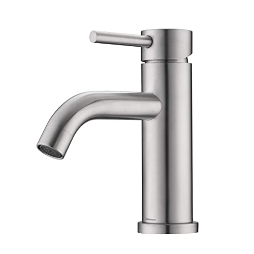 RAINVOVO BATHROOM FAUCET BRUSHED NICKEL , STAINLESS STEEL - RN-AU041001 - Like New