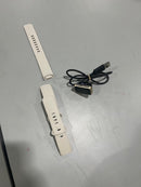 FITBIT CHARGE 5 WHITE BAND SILVER WATCH - WHITE/SILVER - Like New