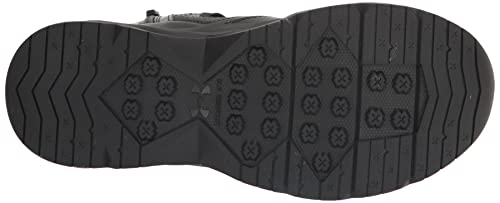 Under Armour Men's Stellar G2 6" Side Zip Boot Black Pitch Gray - Size 10 - Like New