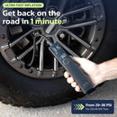 Tire Inflator Portable Air Compressor for Car, Bike, Motorcycle, SUV & Truck - Like New