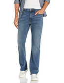AMAZON ESSENTIALS MEN'S STRAIGHT-FIT BOOTCUT JEAN - SIZE: MEN 36W X 28L 36X28 - Brand New