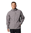 2090451023 Columbia Men's Ascender II Hooded Softshell Jacket CITY GRAY S - Brand New