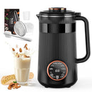 RELEXNOW 8 IN 1 AUTOMATIC NUT MILK MAKER 35OZ HOMEMADE MACHINE 10 BLADES- BLACK - Like New