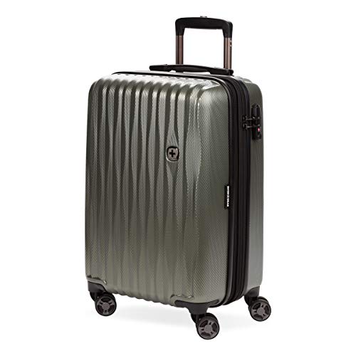 SWISS GEAR SWISSGEAR 7272 ENERGIE EXPANDABLE HARDSIDE LUGGAGE - GUNMETAL - Brand New