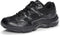 VIONIC MEN'S LEATHER TEXTILE FASHION TRAINERS WIDE WIDTH - SIZE: MEN 10W - BLACK - Like New