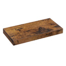 VASAGLE WALL SHELF, VINTAGE FLOATING SHELF 15.7 INCH - RUSTIC BROWN - Like New