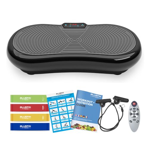 Bluefin Fitness Ultra Slim and Premium 3D Power Vibration Plate - Scratch & Dent