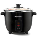 Elite Gourmet ERC006SS 6-Cup Electric Rice Cooker with 304 Surgical Grade - Like New