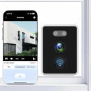 COWWOLF 5MP 2K WINDOW SECURITY CAMERA WIFI INDOOR COLOR NIGHT VISION - WHITE - Like New