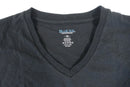BLUE ICE MEDIUM STRETCH VNECK TSHIRT MENS - BLACK - Brand New
