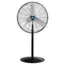 TORNADO 30" HIGH VELOCITY PEDESTAL FAN 8850 CFM METAL 3 SPEED - BLACK - Like New