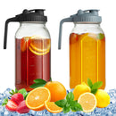 LUGOBOX 2/3PCS MASON JAR PITCHER, 64OZ DOUBLE LEAK PROOF - LUGOBOX - Like New