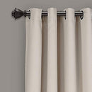 Lush Decor Insulated Grommet Blackout Window Curtain Wheat - Like New