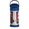 THERMOS KID 12OZ STAINLESS STEEL FUNTAINER WATER BOTTLE BAIL HANDLE - SPIDER-MAN - Like New