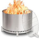 HGD 27.5" Smokeless Firepit with Stand & Grill Rack, Large - Scratch & Dent