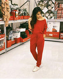 PRETTYGARDEN Women's Fall 2 Piece Lounge Outfit Long Sleeve Crewneck - Like New