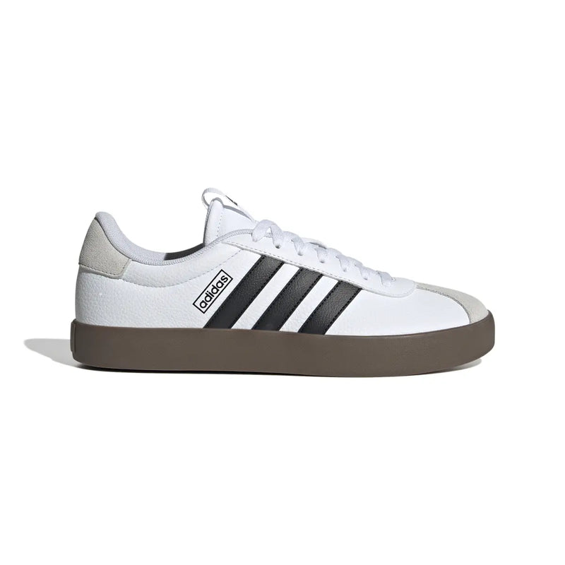 ADIDAS TRAINERS VL COURT 3.0 - SIZE: MEN 11 (AU/UK M10.5) - WHITE/BLACK - Like New